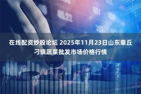 在线配资炒股论坛 2025年11月23日山东章丘刁镇蔬菜批发市场价格行情